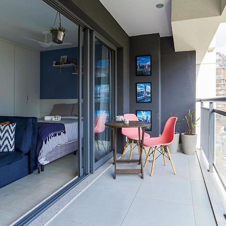 Studio Vila Madalena Com Piscina Climatizada Appartement São Paulo Buitenkant foto