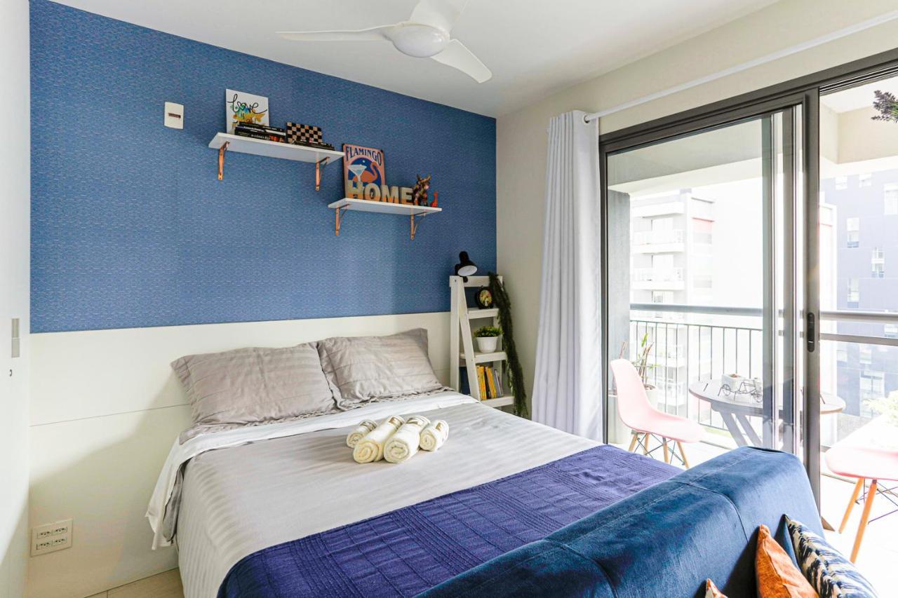 Studio Vila Madalena Com Piscina Climatizada Appartement São Paulo Buitenkant foto