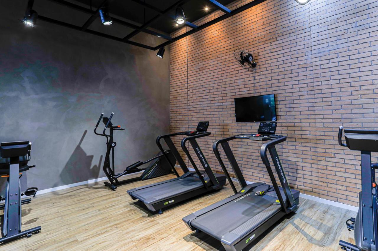 Studio Vila Madalena Com Piscina Climatizada Appartement São Paulo Buitenkant foto